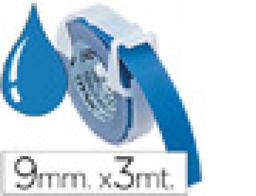 Fita dymo 9mm x 3mt azul -tradicional , Dymo , 2108 , 00071701201065